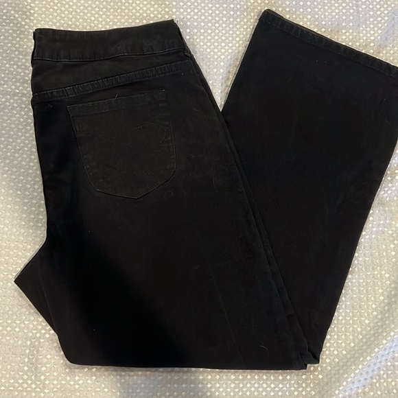 CHICOS PLATINUM BLACK STRETCH CHICO SIZE 3 - Picture 3 of 5